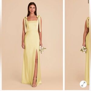 Birdy Grey Lemon Sorbet Alex Satin Dress
